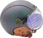 Přilba JET, matná zelená chameleon (velikosti XS až XXL)