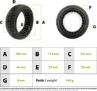 Plný plášť 8.5x2.5-6.1 Dualtron Mini, Pop, Togo — měkká směs