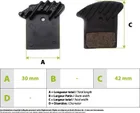 Polokovové brzdové destičky Nutt s chladicími žebry — Dualtron Thunder / Vsett 10+ / Zero