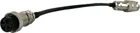 Adaptér GX16 3-pin samec na GX16 4-pin samice