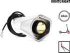 Pravý přední plastový kryt s LED Dualtron Togo