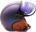 Přilba JET, matná modrá chameleon (velikosti XS až XXL)