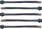 Kabel s konektorem JST 4-pin samice, 5 ks