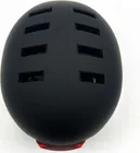 Černá přilba na koloběžku s LED