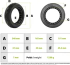 Plný plášť 10x2.50-6.5 – Kuickwheel S1-C Pro