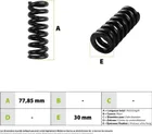 Pružiny předního / zadního tlumiče Dualtron Mini