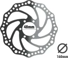 Brzdový kotouč 160 mm pro Dualtron Thunder / Ultra