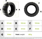 Bezdušový plášť 85/55-6.5 Urbanglide E-cross / Smartgyro Rockway