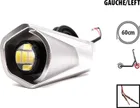 Levý přední plastový kryt s LED Dualtron Togo
