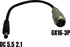 Sada nabíječky 36 V ➡️ 42 V / 2 A (konektor DC 5,5 × 2,1 mm)
